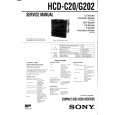 SONY HCDC20 Service Manual cover photo