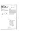 KENWOOD SRC780 Owner's Manual cover photo