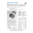 SENNHEISER HDA 200 Owner's Manual cover photo