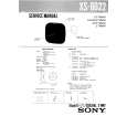 SONY XS6022 Service Manual cover photo