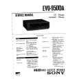 SONY EVO9500A Service Manual cover photo