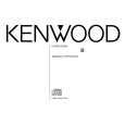 KENWOOD KDC-7080R Owner's Manual cover photo