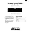 ONKYO P-3160 Service Manual cover photo