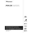 PIONEER PDX-Z9/WYVSXJ5 Owner's Manual cover photo