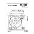 MARANTZ TT2000 Service Manual cover photo