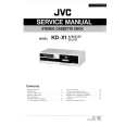 JVC KDX1 Service Manual cover photo