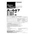 PIONEER A337 Service Manual cover photo