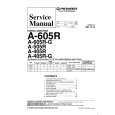 PIONEER A605R/G Service Manual cover photo