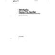 SONY CFD-545 Owner's Manual cover photo