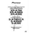 PIONEER SA790VLR Owner's Manual cover photo