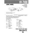 SONY XR7300 Service Manual cover photo