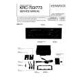 KENWOOD KRC703 Service Manual cover photo