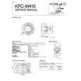 KENWOOD KFCW415 Service Manual cover photo