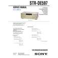 SONY STRDE597 Service Manual cover photo