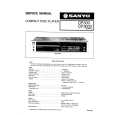 SANYO CP300/X Service Manual cover photo