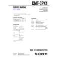 SONY CMTCPX1 Service Manual cover photo