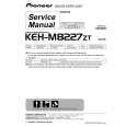 PIONEER KEH-M9027ZT/XIN/ES Service Manual cover photo