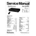 TECHNICS SAR330L Service Manual cover photo