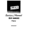 PIONEER SA-8800 Service Manual cover photo