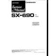 PIONEER SX690 Service Manual cover photo