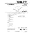 SONY PCGAUFD5 Service Manual cover photo