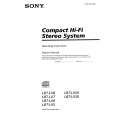 SONY LBT-LX30 Owner's Manual cover photo