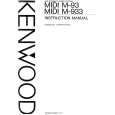 KENWOOD X-93 Owner's Manual cover photo