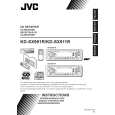 JVC KDSX911R Owner's Manual cover photo
