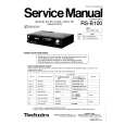 TECHNICS RSB100 Service Manual cover photo