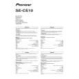PIONEER SE-CE10-XK/XCN/EW Owner's Manual cover photo