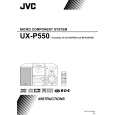 JVC UX-P550EB Owner's Manual cover photo