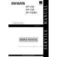 AIWA XPC55 Service Manual cover photo