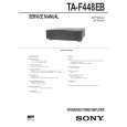 SONY TA-F448EB Service Manual cover photo