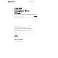 SONY CDX-C810DSP Owner's Manual cover photo