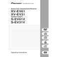 PIONEER XV-EV31/DDXJ/RB Owner's Manual cover photo