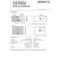 KENWOOD CSP202 Service Manual cover photo