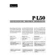 SANSUI P-L50 Owner's Manual cover photo