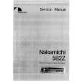 NAKAMICHI 582Z Service Manual cover photo
