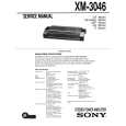 SONY XM3046 Service Manual cover photo