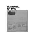 TOSHIBA SC-M15 Service Manual cover photo