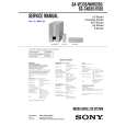 SONY SAWMS335 Service Manual cover photo