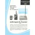 SENNHEISER MIKROPORT JUNIOR Owner's Manual cover photo