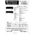HITACHI VT580E Service Manual cover photo