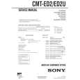 SONY CMTED2U Service Manual cover photo