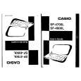 CASIO SF4700L Owner's Manual cover photo