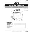 JVC AV-14FM Service Manual cover photo