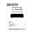DENON PMA-380 Service Manual cover photo