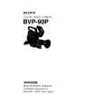 SONY BVP-90P Service Manual cover photo