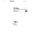 SONY DRV-100 Owner's Manual cover photo