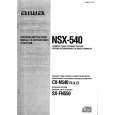 AIWA CXN540 Owner's Manual cover photo
